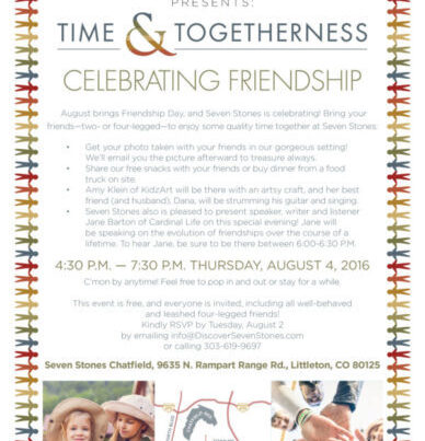 Time and Togetherness event at Seven Stones
