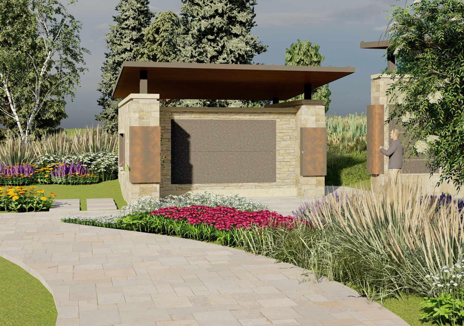 Mausoleum plans at Seven Stones Chatfield, a new age cemetery in Colorado