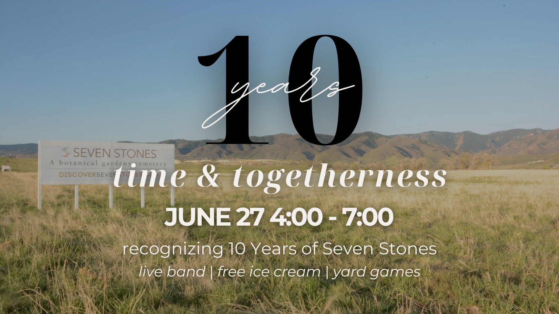 Time & Togetherness – 10 Year Recognition Event