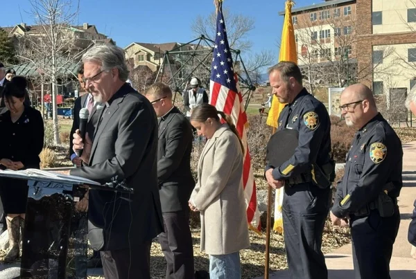 Kendrick Memorial unveiling in Highlands Ranch
