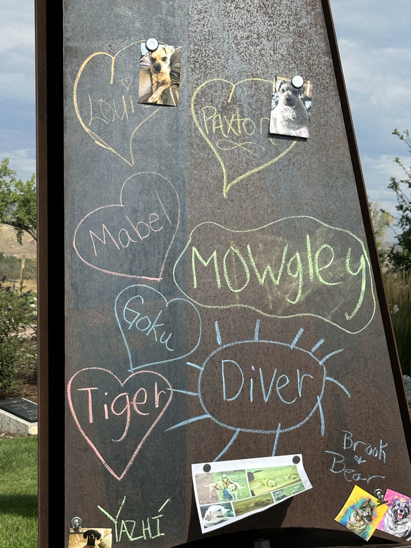 Annual Pet Memorial event 2025 at Seven Stones Botanical Gardens cemetery