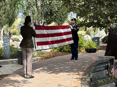 Military Honors at Seven Stones