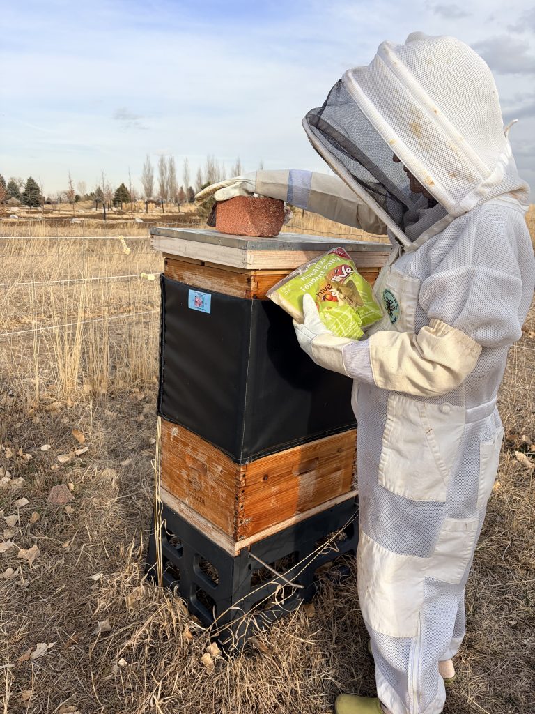 Mary Goss Beekeeper at Seven Stones Chatfield Botanical Gardens Cemetery in Colorado