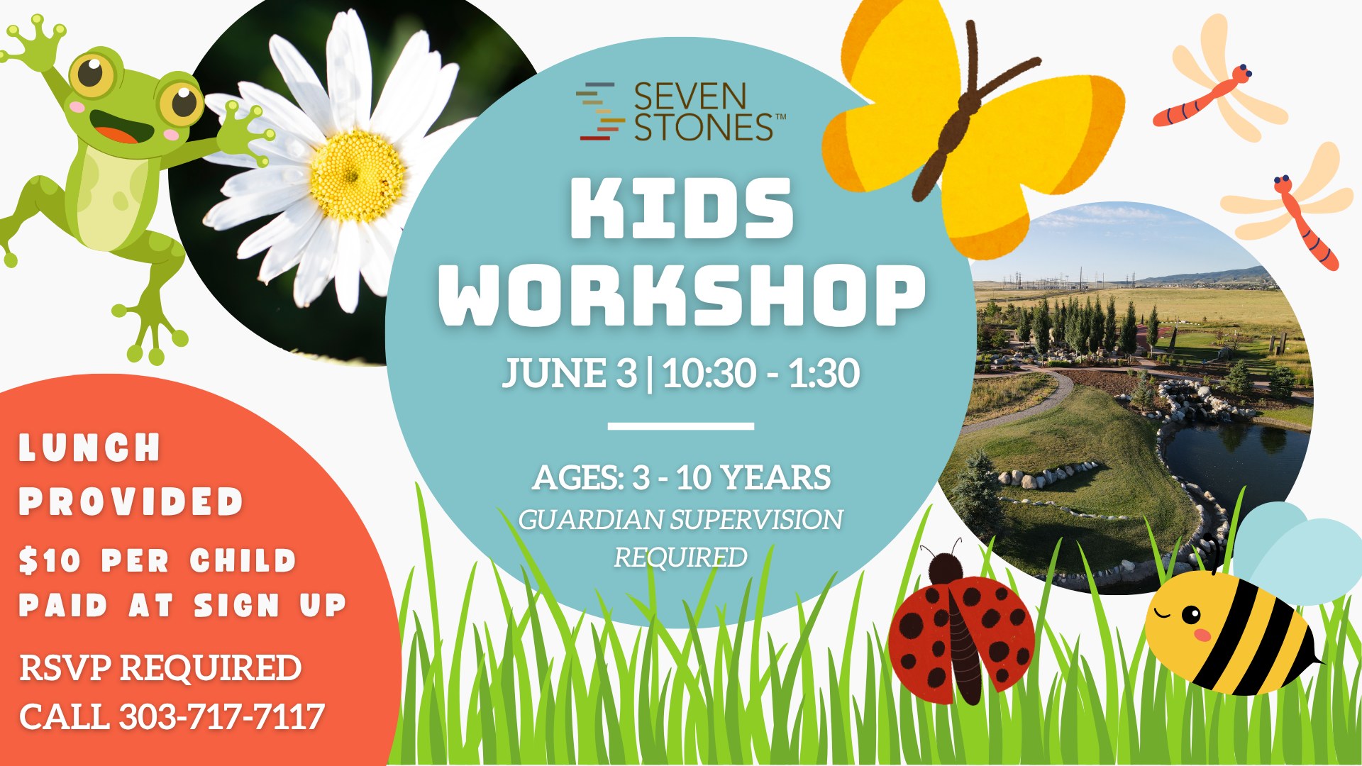 Kids Garden Workshop – Bugs, Tress & Frogs