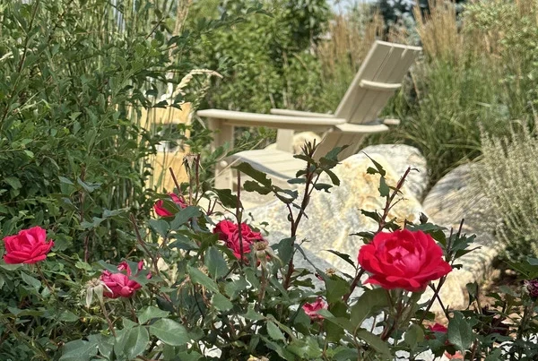 Summer Season at Seven Stones with the view of the gardens